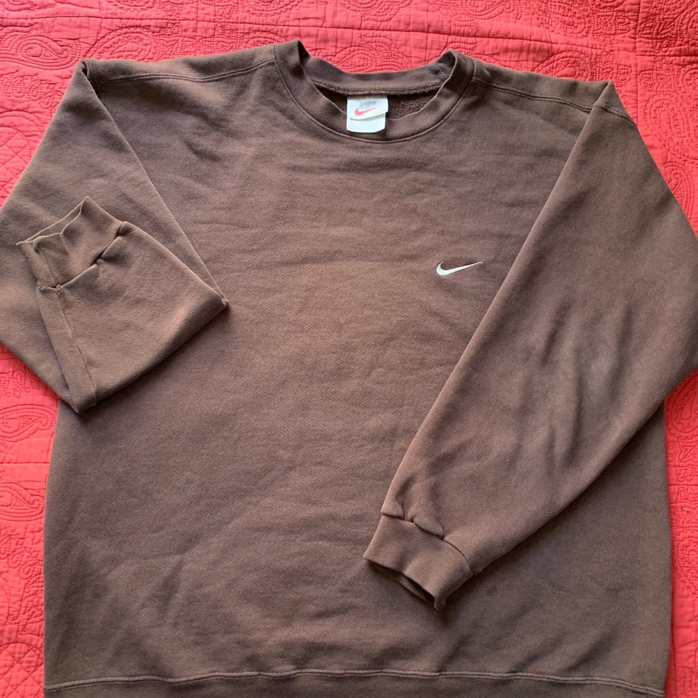 Vintage Nike Brown Crewneck